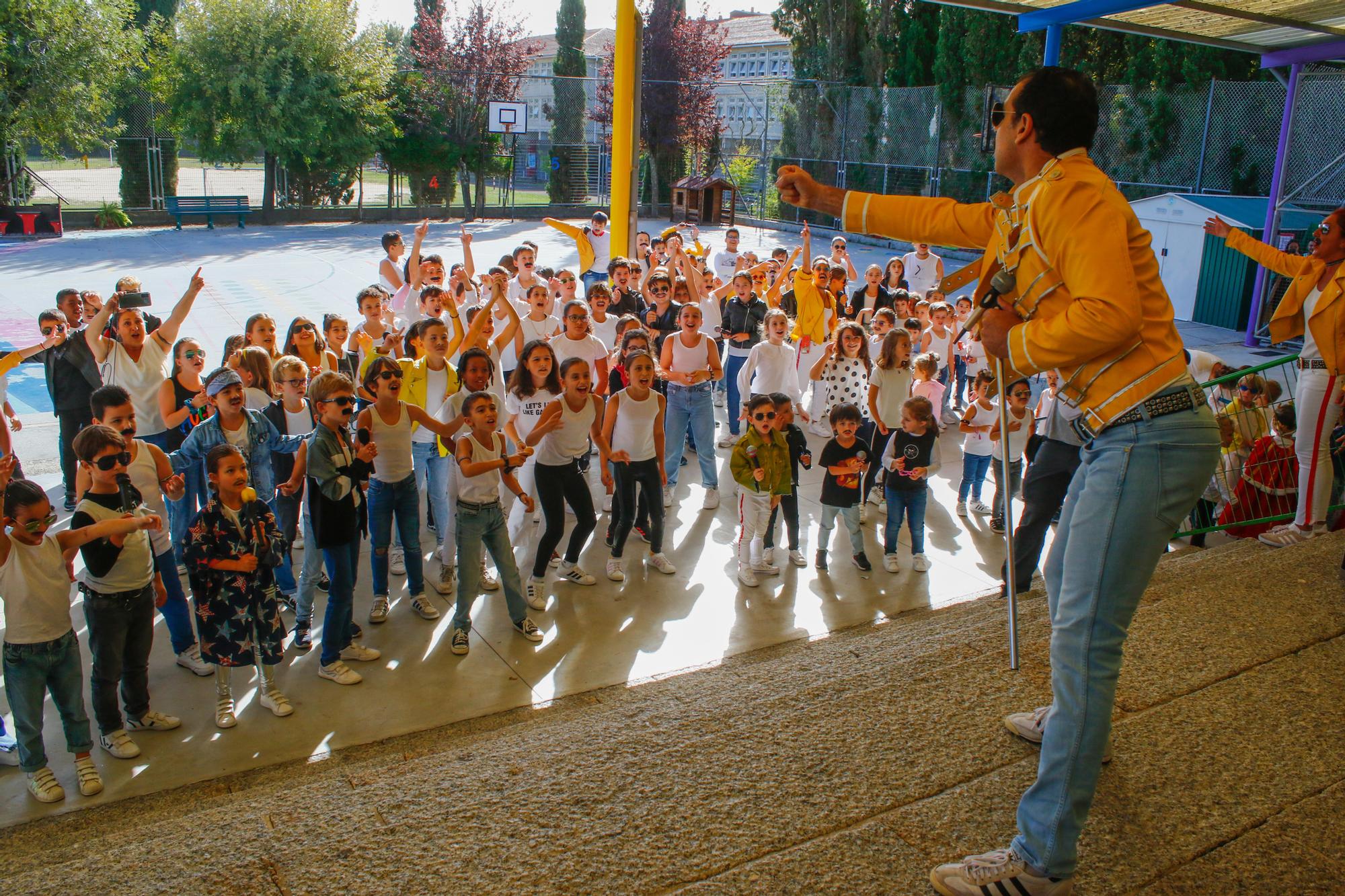 El espíritu de Freddy Mercury se encarna en el CEIP Anexo A Lomba