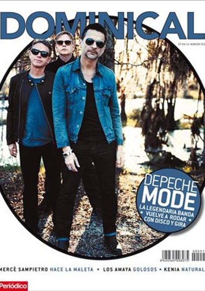 Portada del Dominical del 7 de abril, con Depeche Mode como protagonista.