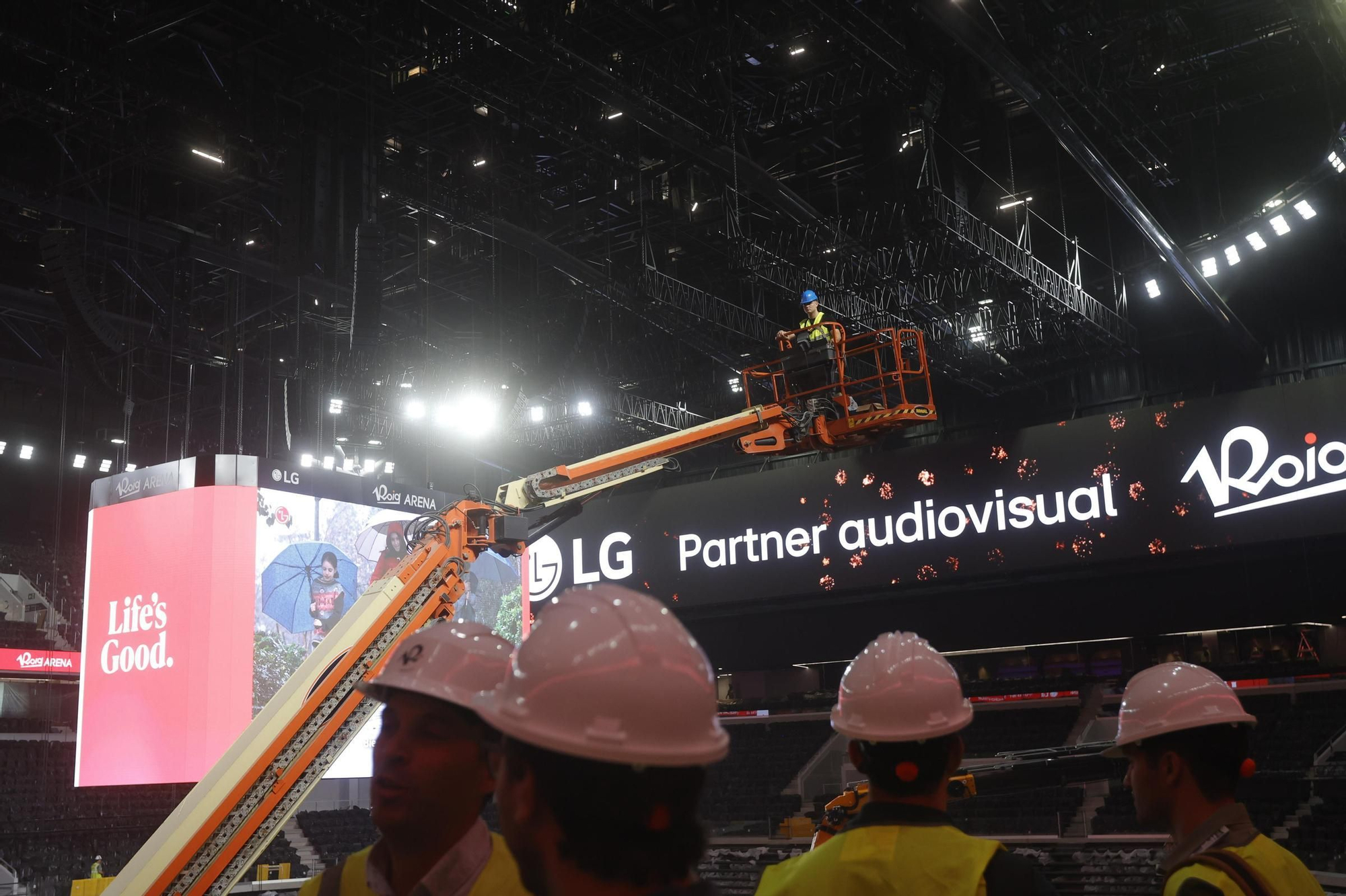 Obras del Roig Arena: Presentación del proyecto de innovación tecnológica