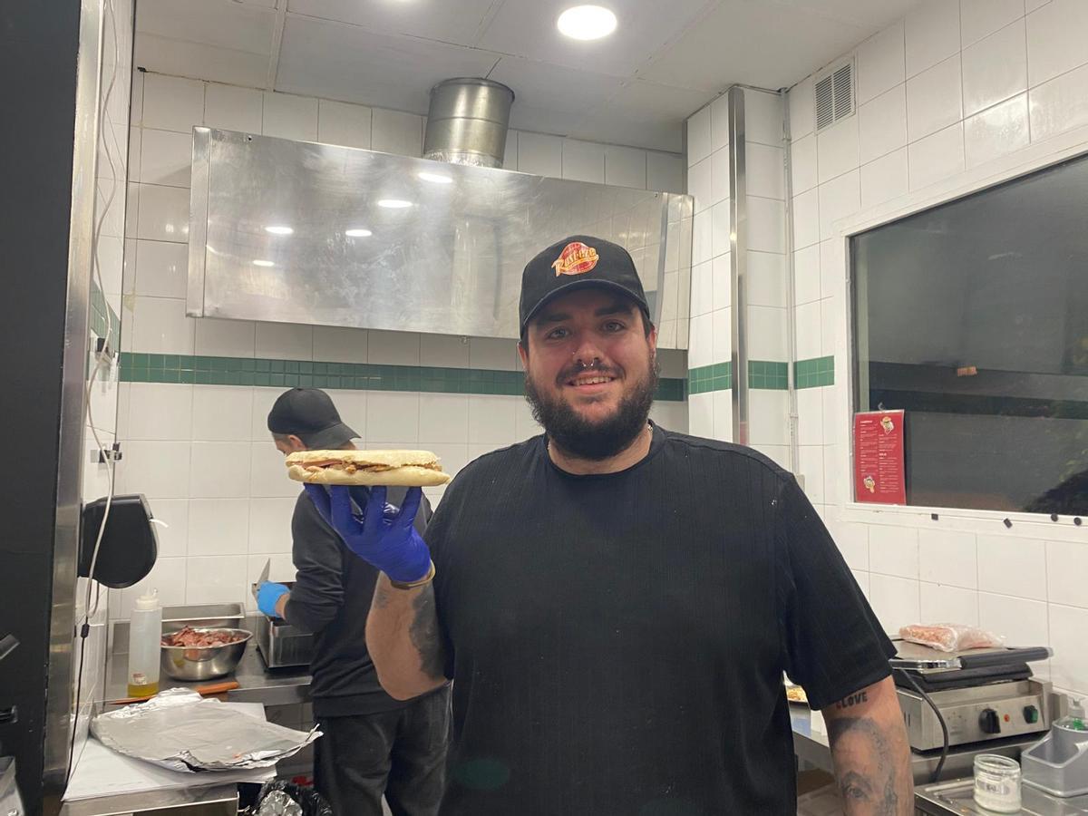 David, propietario de Ka-cho Campero.