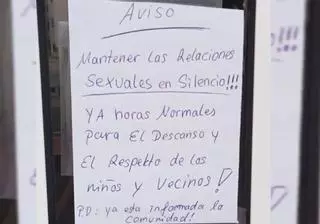 "Díganme la hora para poder echar un polvo en mi casa en condiciones": la batalla en "el edificio del amor" de Las Palmas de Gran Canaria