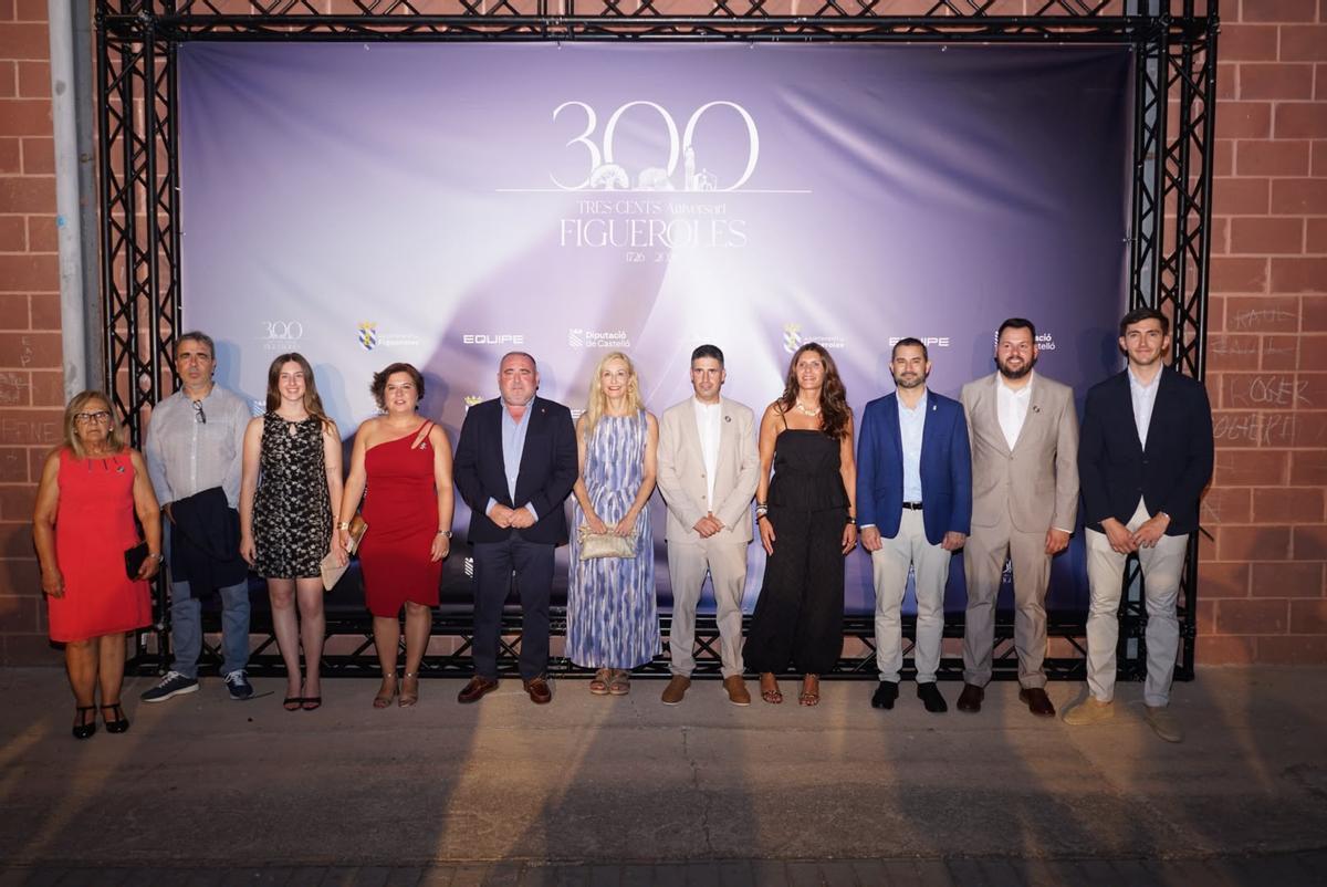 La gala para conmemorar los 300 años de Figueroles como pueblo, en imágenes