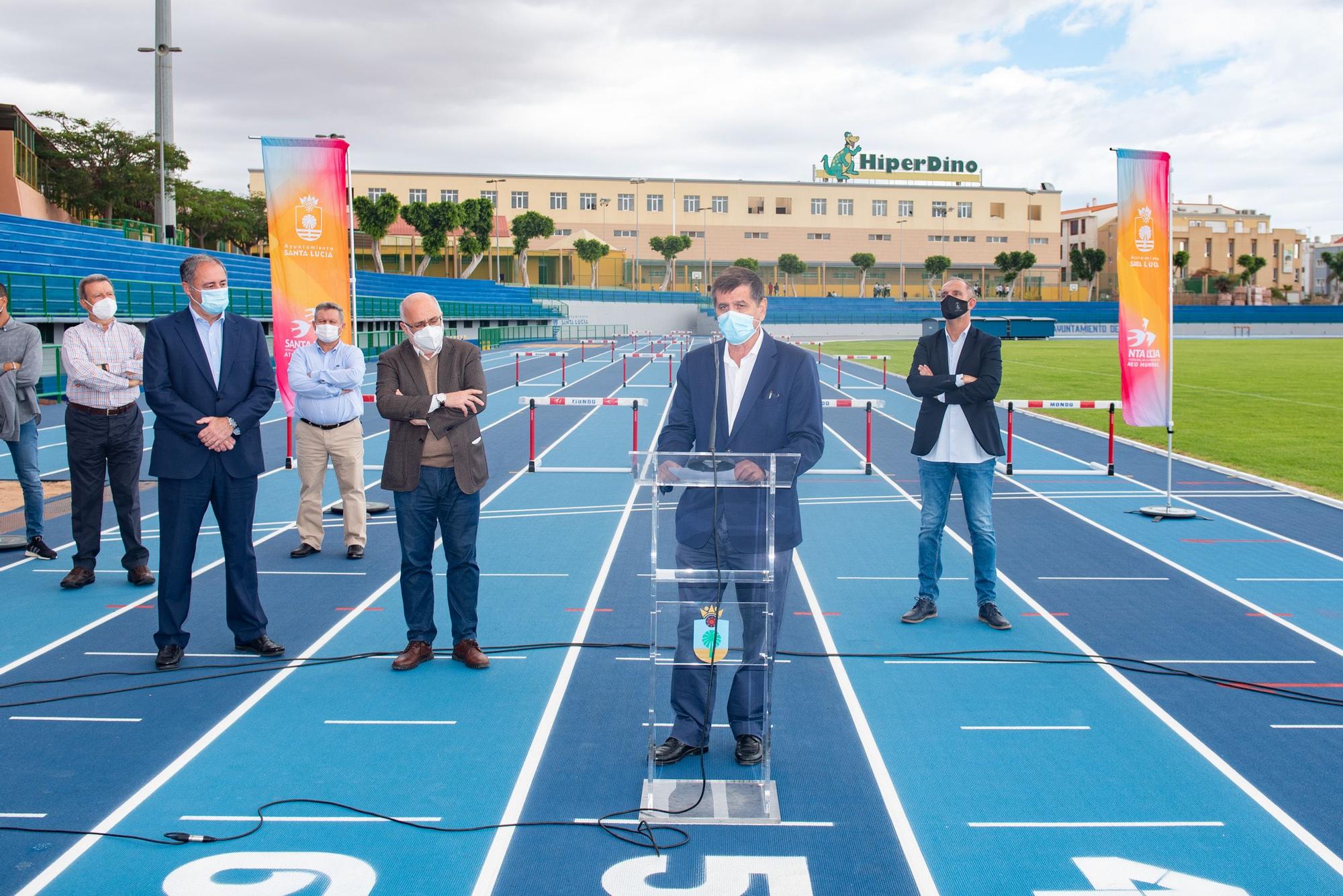 Reapertura del Estadio de Atletismo de Vecindario