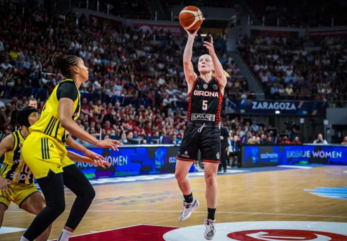 Holm ha sigut una de les jugadores destacades de l'Spar Girona
