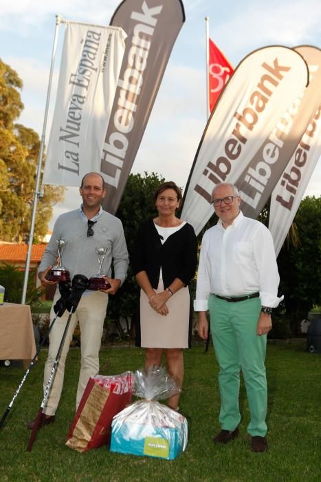 Entrega de premios del torneo de golf LA NUEVA ESPAÑA trofeo Liberbank