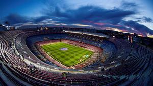 EPA1663. BARCELONA, 10/03/2020.- Fotografía de archivo realizada el 30 de enero de 2020, que muestra una vista del Camp Nou, en Barcelona, antes del partido de LaLiga entre el Barcelona FC y Leganes. El partido Barcelona-Nápoles, de la Liga de Campeones que se jugará el 18 de marzo en el Camp Nou, se disputará a puerta cerrada como consecuencia de la propagación del coronavirus, según se ha concretado tras una reunión celebrada, este martes, entre representantes de la Generalitat y del FC Barcelona. EFE/ Alejandro García
