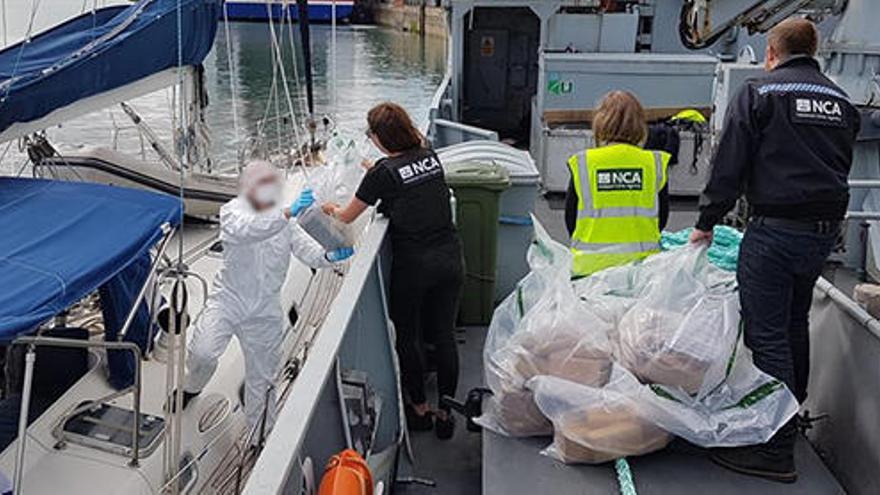 Polizei konfisziert eine Tonne Kokain auf Mallorca-Boot