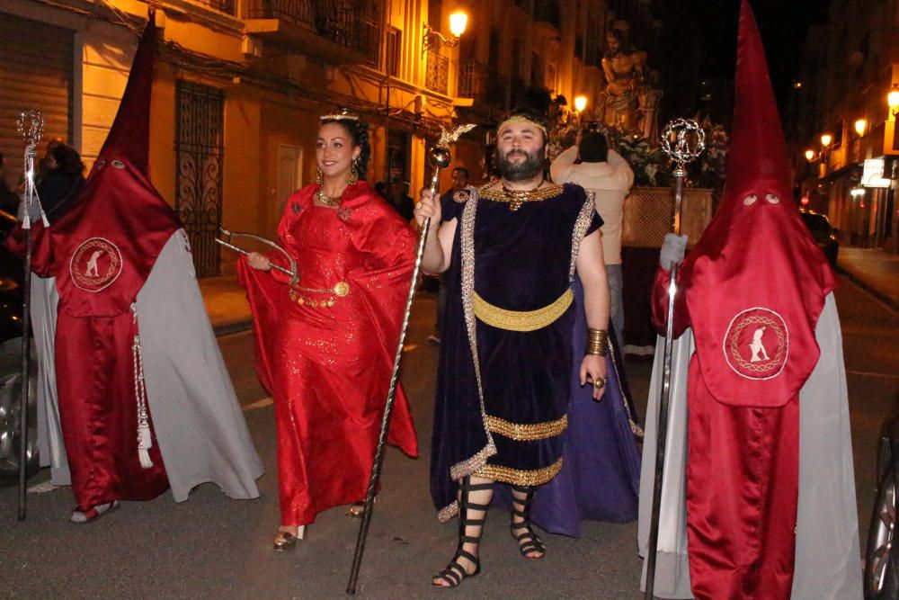 Procesión de la Flagelación y le cristo de la palma.