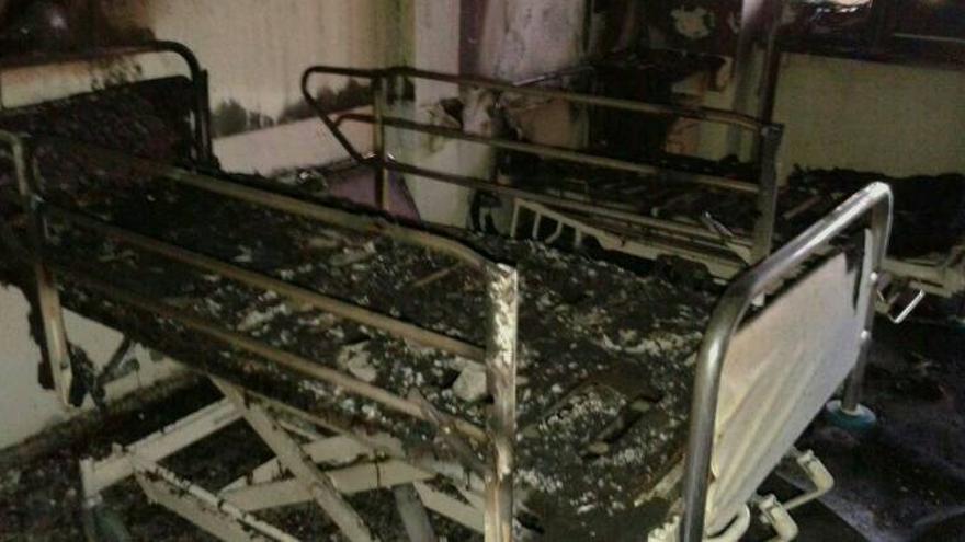 El incendio en el Royo pudo ser causado por los pacientes