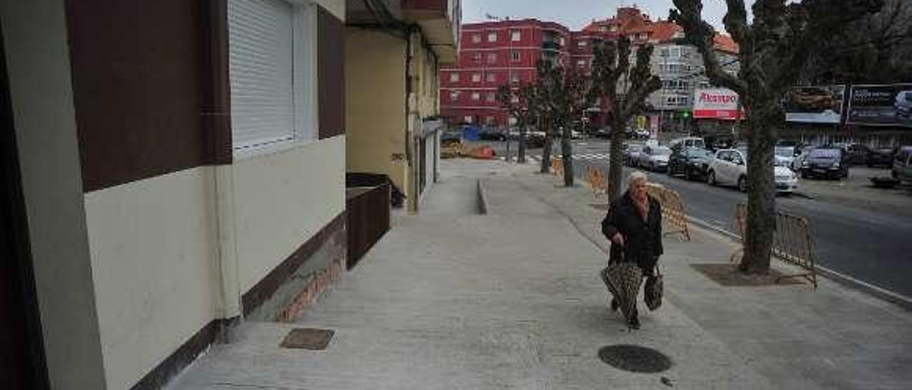 Aceras más anchas para caminar. // Iñaki Abella