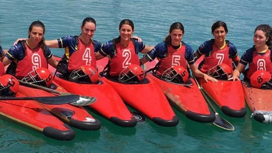 El UCAM-AD Pinatarense consigue el título de la liga nacional de kayak polo