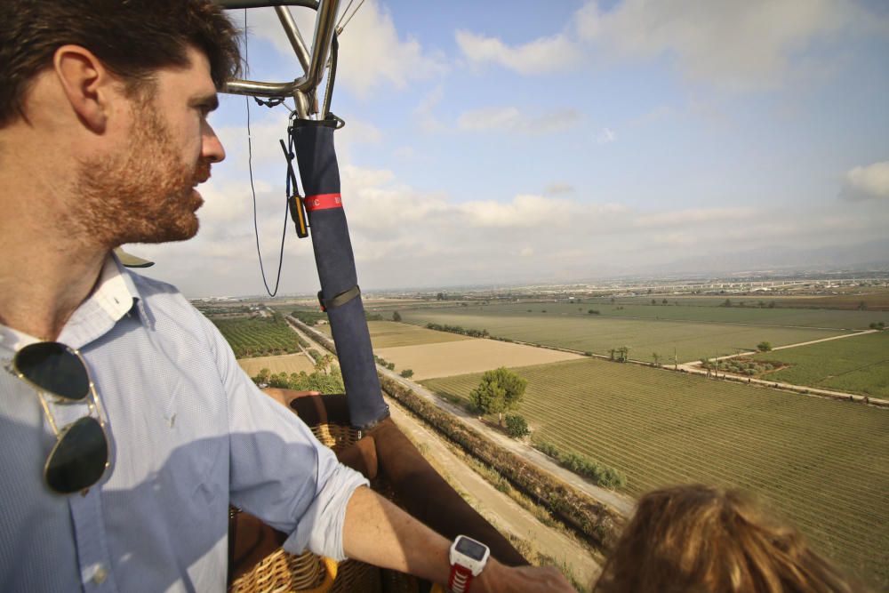 Viaje en globo por la provincia