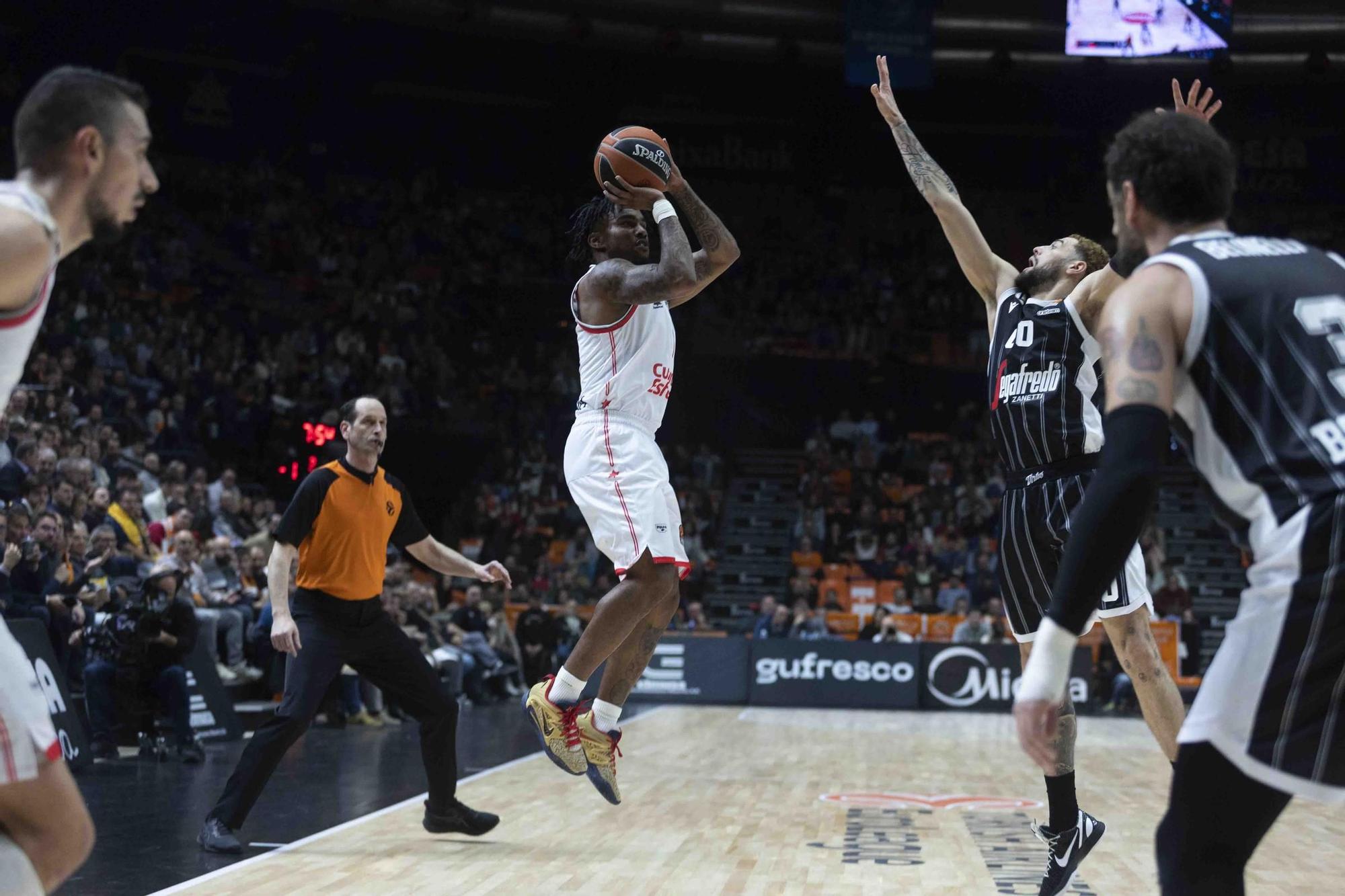 Partido Euroliga Valencia Basket- Virtus Bolonia