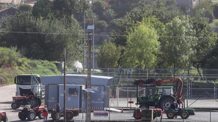 O Salnés esquiva este año la mayoría de las ITV de tractores en vendimias