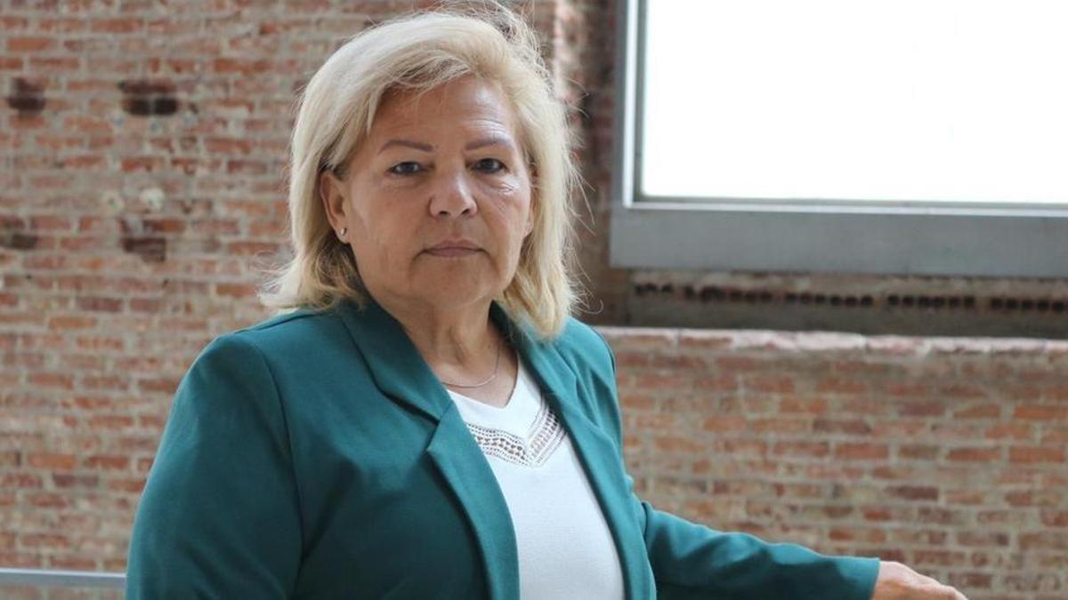 Ángeles Pedraza, madre de Myriam, víctima del 11M, y presidenta de honor de la Asociación de Víctimas del Terrorismo.