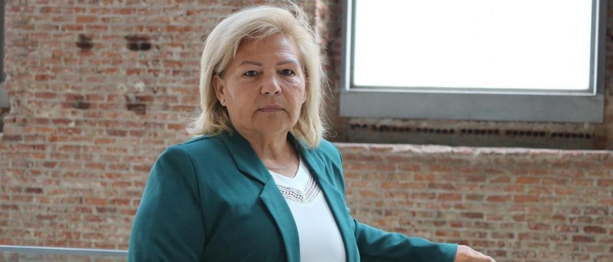 Ángeles Pedraza, madre de Myriam, víctima del 11M, y presidenta de honor de la Asociación de Víctimas del Terrorismo.