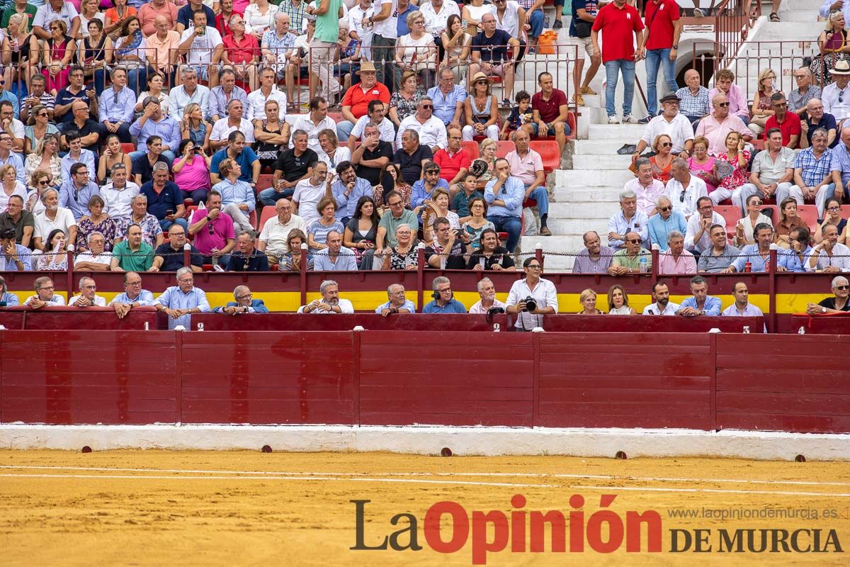 Así se vivió desde las gradas la primera corrida de la Feria de Murcia (El Juli, Manzanares y Talavante)