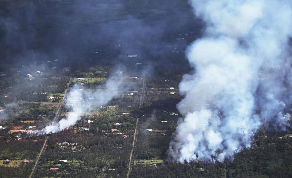 Erupción del volcán Kilauea en Hawái