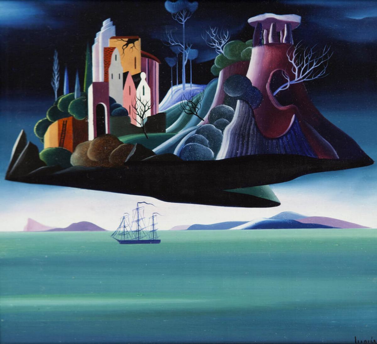 'San Barandán', pintura de Urbano Lugrís.