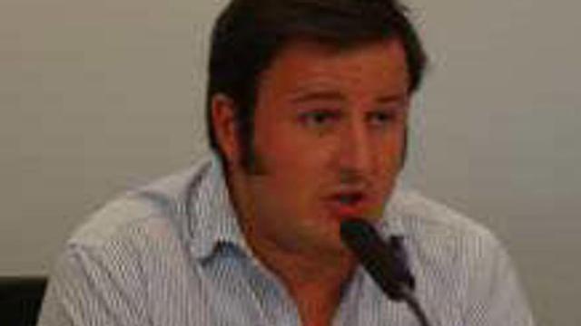 El concejal Pablo Ruz.