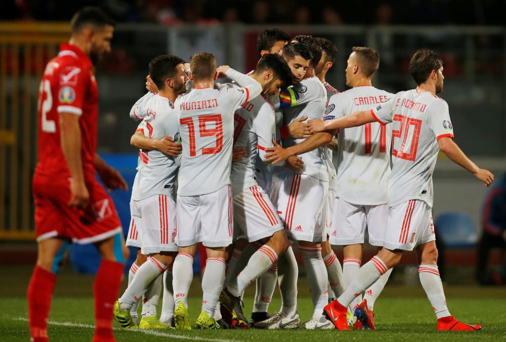 Euro 2020 Qualifier - Group F - Malta v Spain