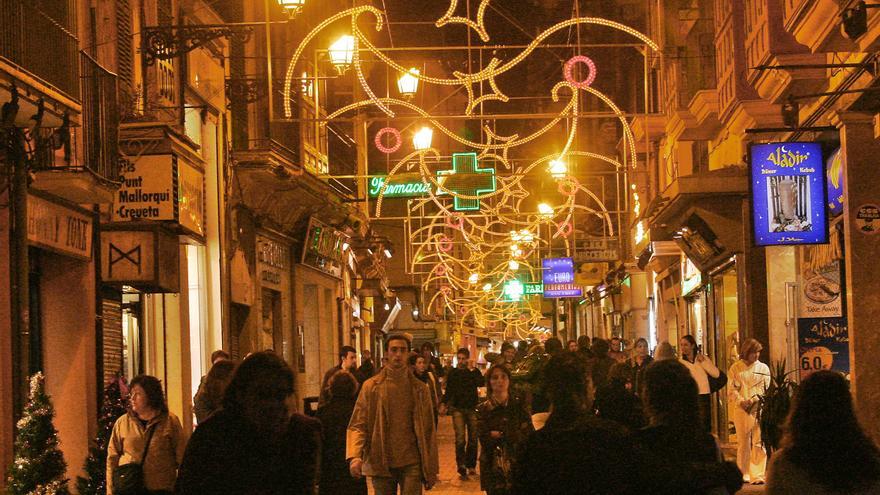 FOTOS | Así eran antes la luces de Navidad de Palma