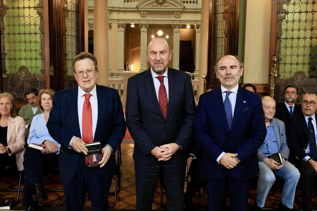 Ramón Punset, Juan Cofiño e Ignacio Villaderde.