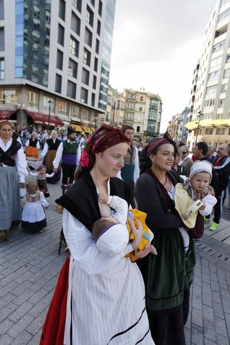 Celebración del Día d'Asturies en Gijón