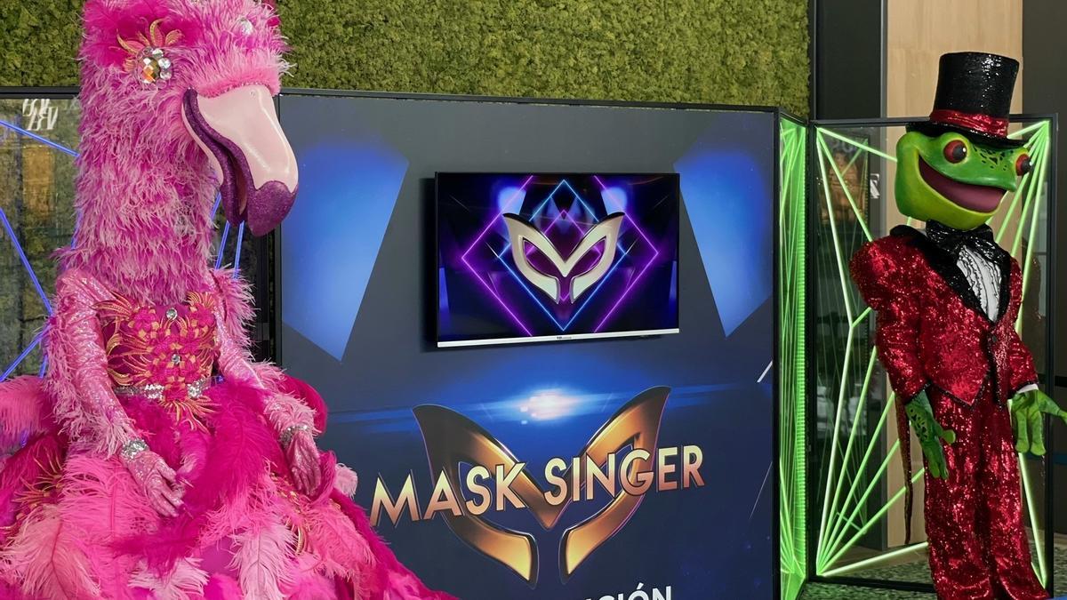 Máscaras y trajes del programa televisivo &#039;Mask Singer&#039;.