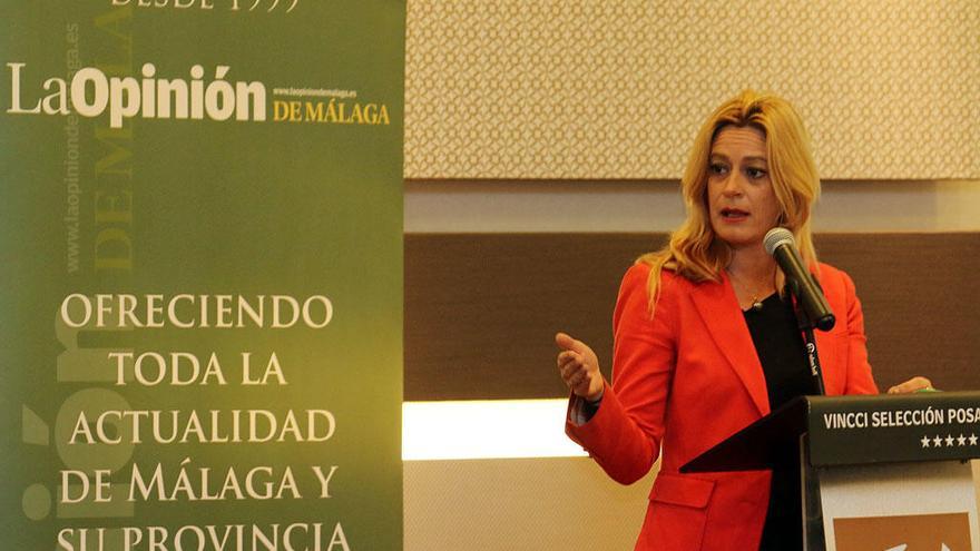 La directora gerente de Andalucía Emprende, Montserrat Reyes.