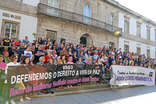 Protestas hoy en Vigo por el crímen machista de Oia