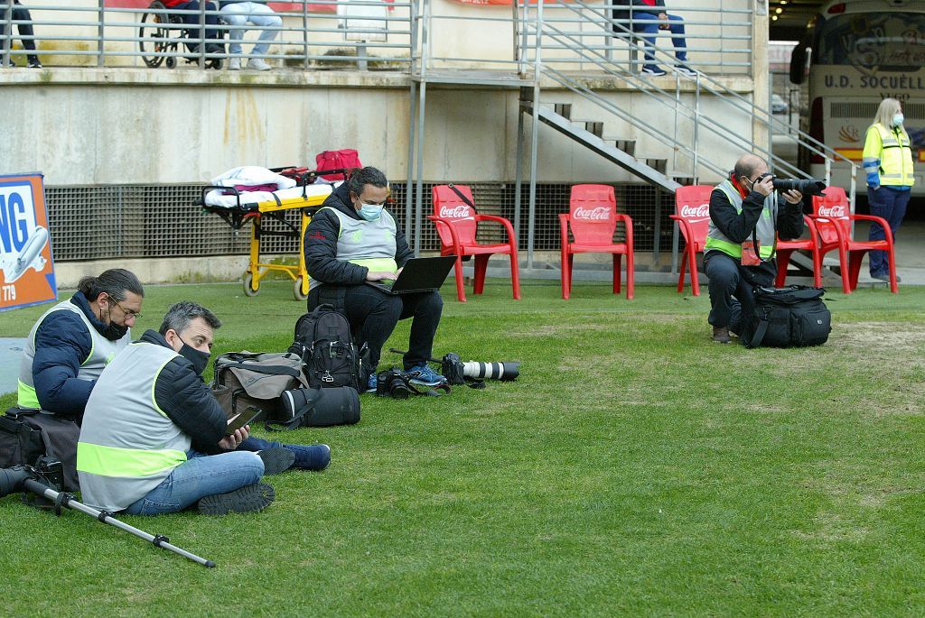 Todas las imágenes que ha dejado el partido del Real Murcia