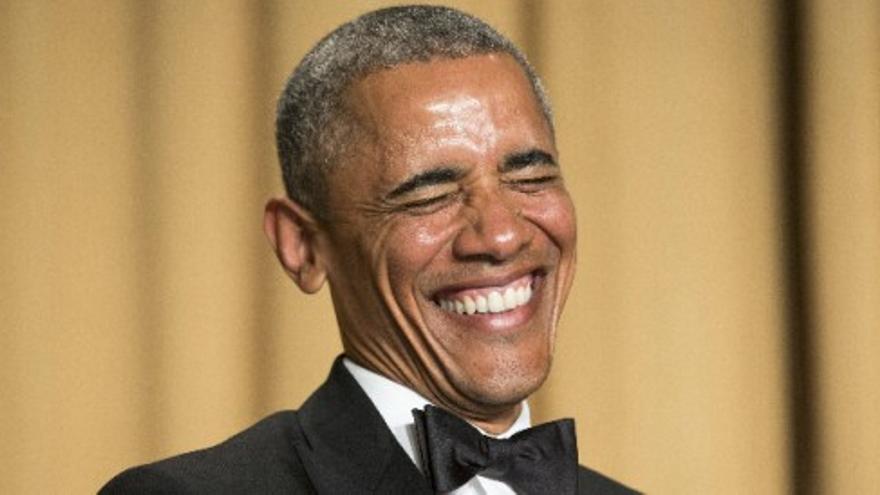 Obama triunfa en la cena anual de corresponsales