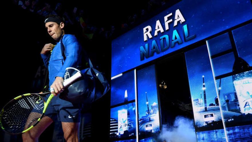 Rafa Nadal, en las Finales ATP de Londres