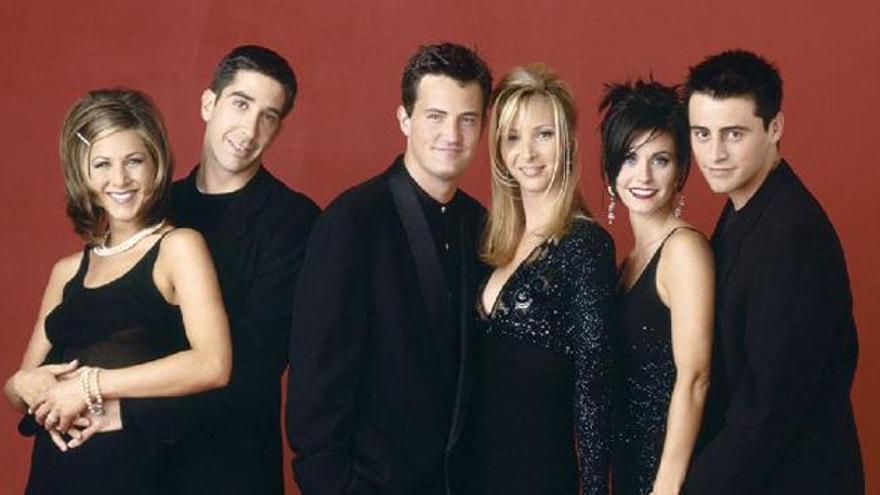 Rachel, Ross, Chandler, Phoebe, Monica y Joey