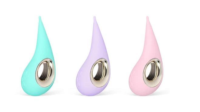 LELO DOT™ está disponible en tres colores: Aqua, Pink, Lilac