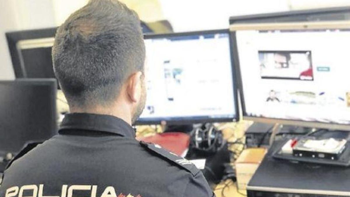 Unidad de Delitos Tecnológicos de la Policía Nacional en Zaragoza.
