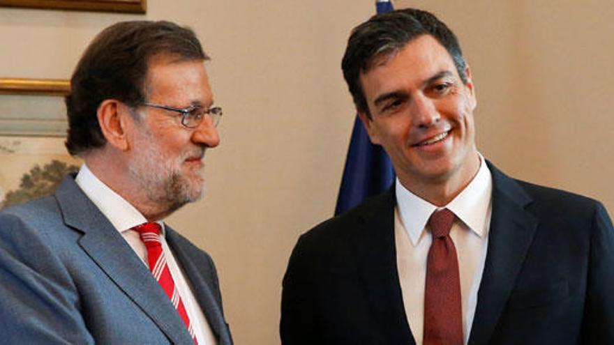 Rajoy se reunió este miércoles con Sánchez