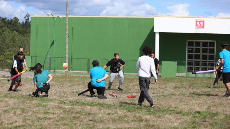 Demostración de Jugger.  //Bernabé/Bárbara Cuiña