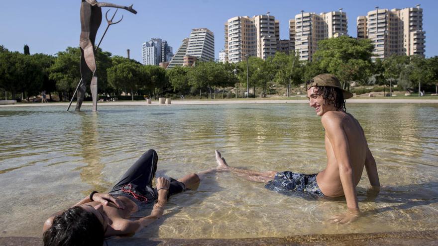 El tiempo en Valencia pronostica mucho calor.