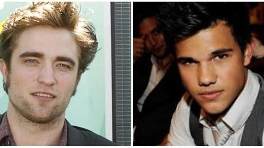 Robert Pattinson y Taylor Lautner comporten protagonismo en &#039;Luna Nueva&#039;.