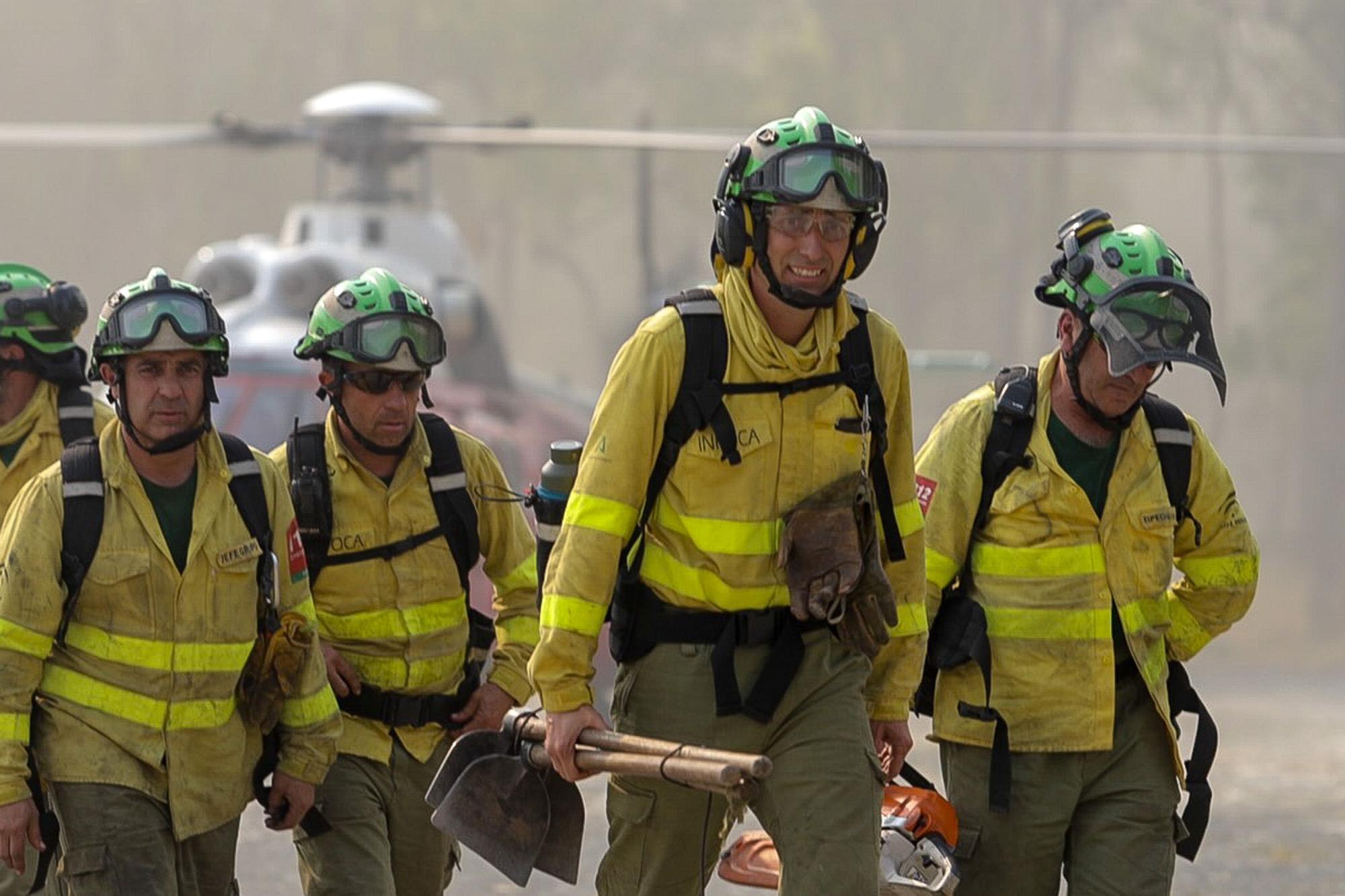 Waldbrand an der Costa del Sol