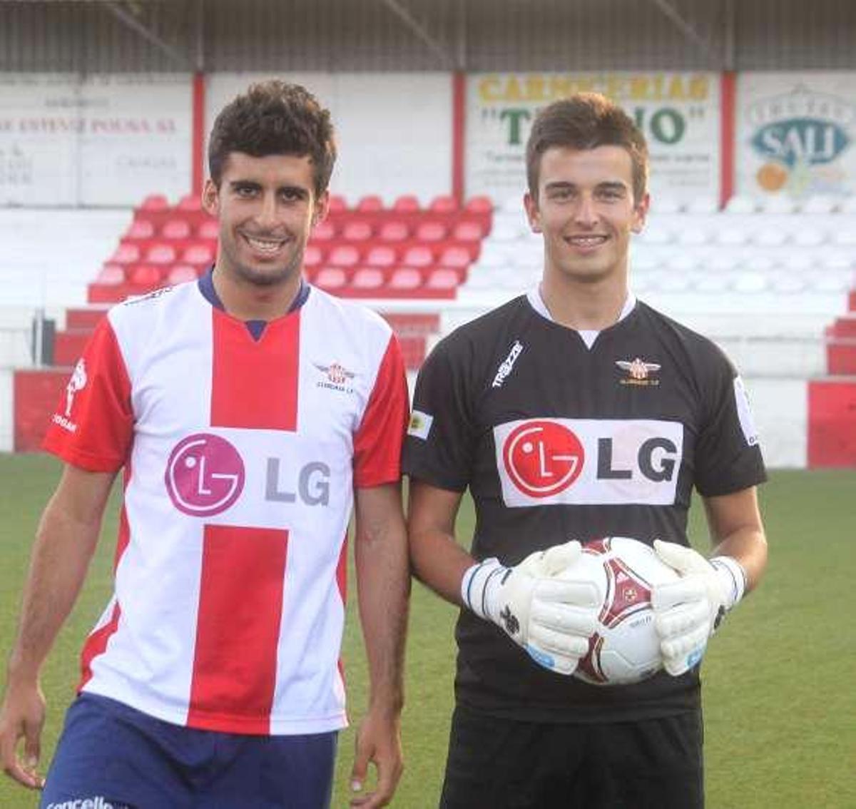 Álvaro Casas y Lucas habían llegado al Alondras en 2013.