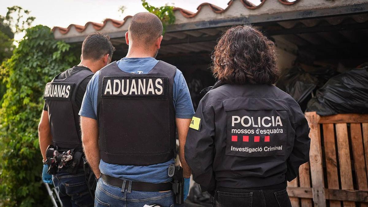 Imagen de la operación contra los narcos
