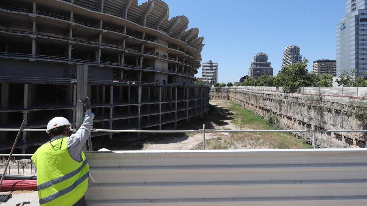 La reanudación de las obras del Nou Mestalla están previstas para septiembre de 2022 explicó el Valencia CF.