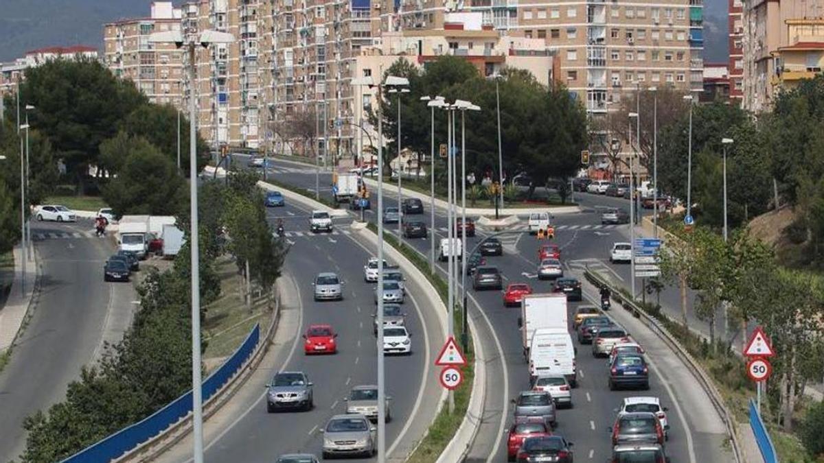 Una imagen de la avenida Valle Inclán en Málaga.