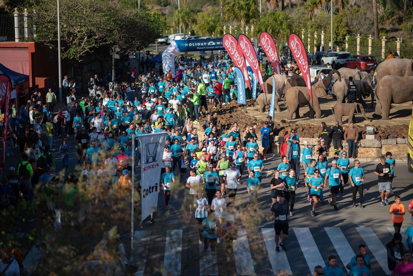 Una imagen de la VIII Carrera Litoral de Benalmádena.