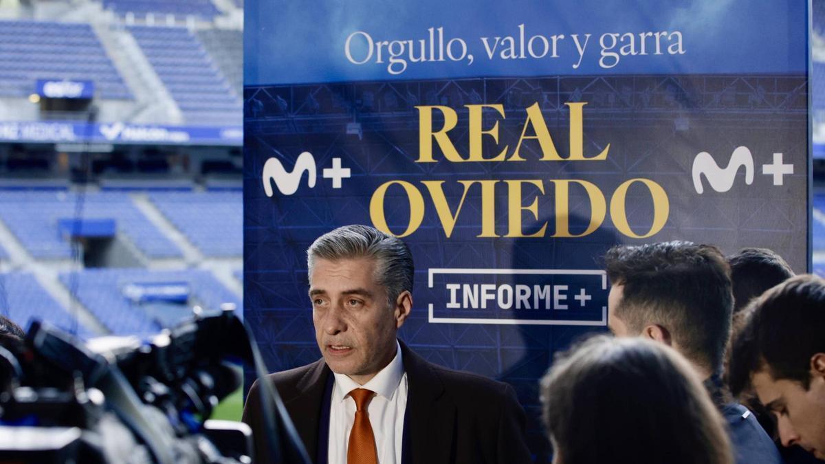 Oviedo. Carlos Tartiere. Movistar Plus+ presenta en el Estadio Carlos Tartiere su documental sobre el Oviedo.