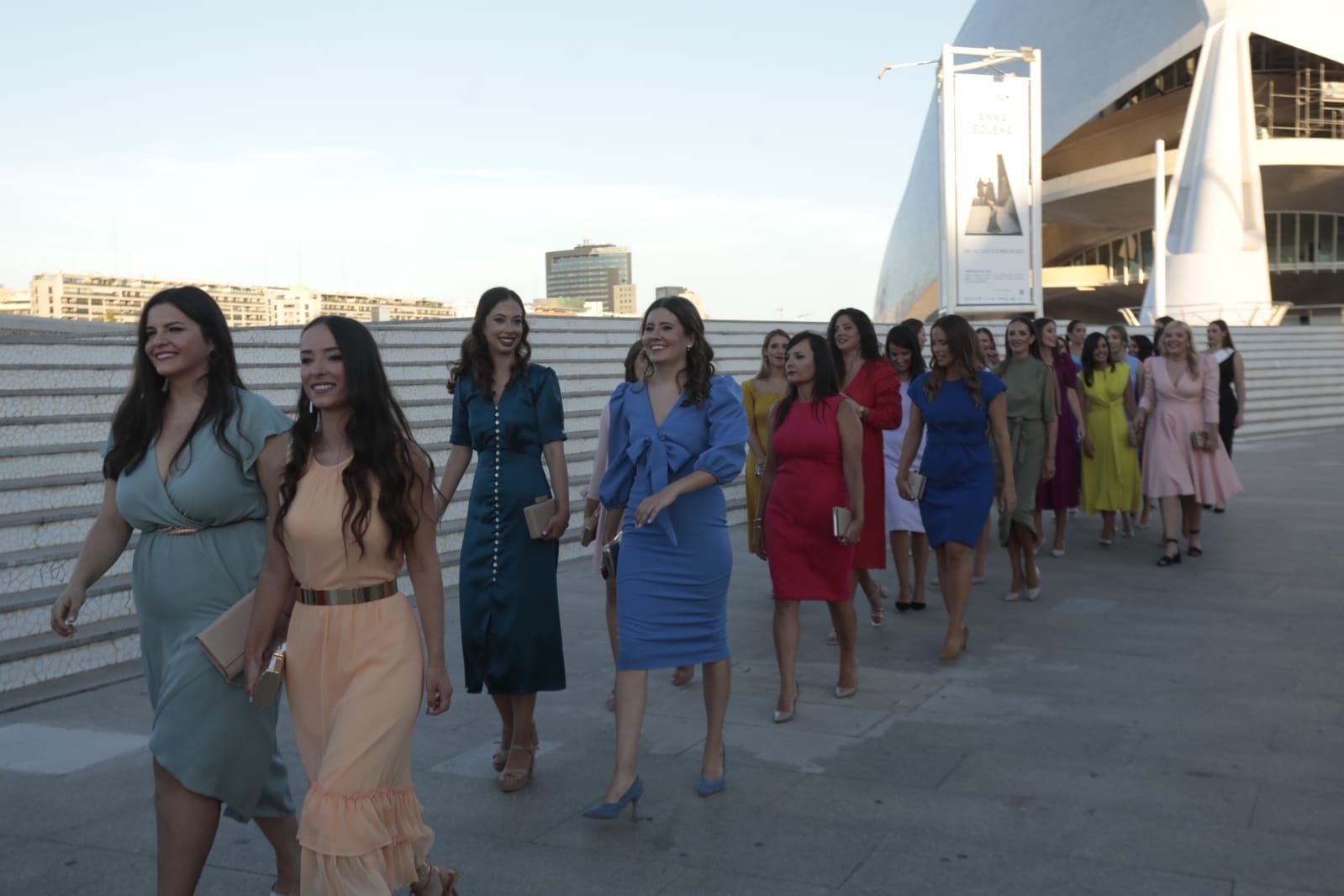 Las candidatas a Falleras Mayores de València 2023 inician las pruebas