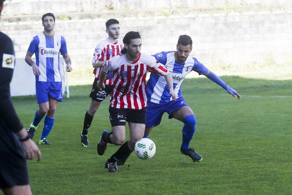 El partido entre el Real Avilés y el Siero, en imágenes